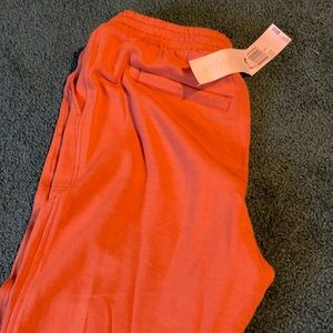 orange sweatpants